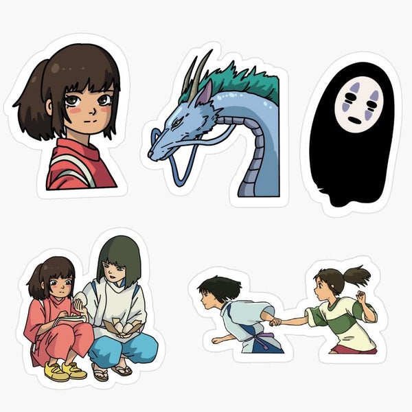 Spirited Away sticker pack 