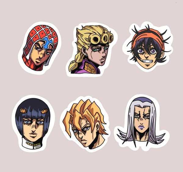 JoJo's Golden Wind Sticker Pack