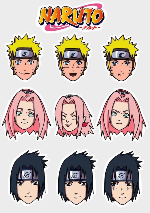 Naruto Sticker Pack