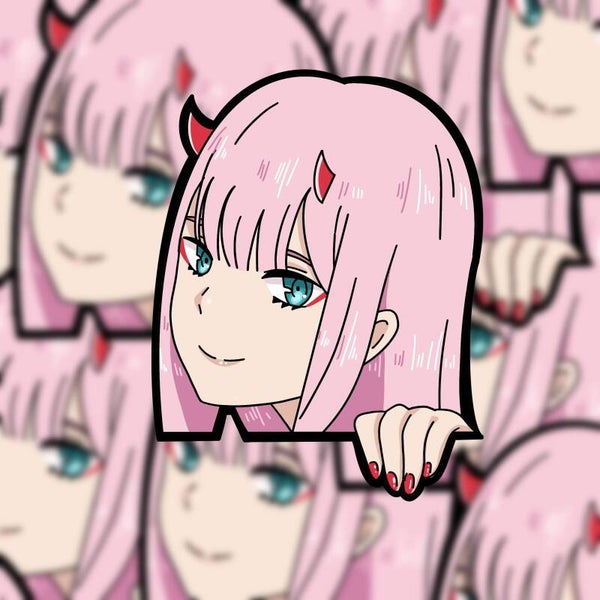 darling in the franxx Zero Two sticker