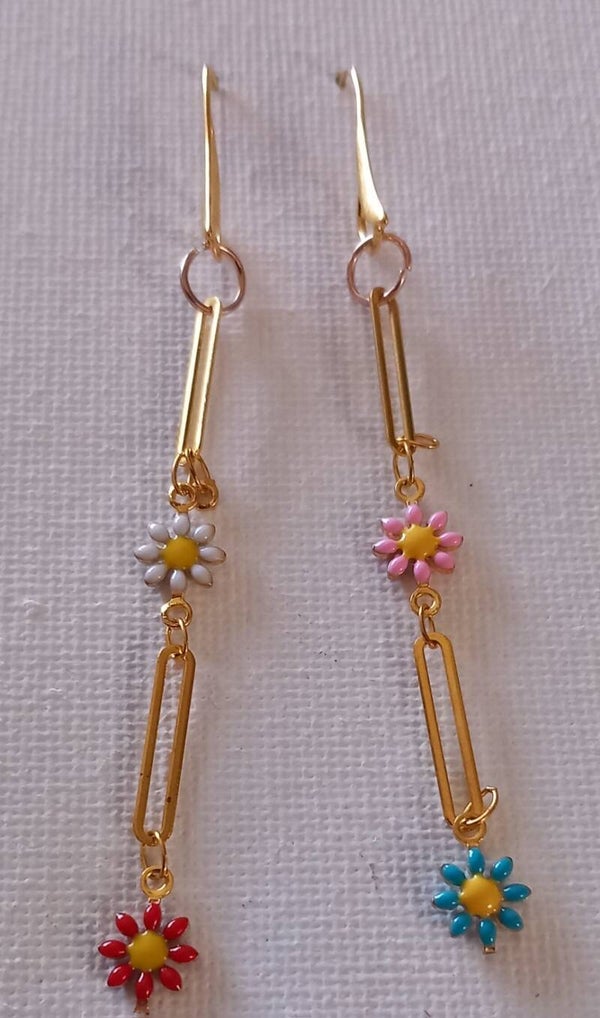 Daisy earrings