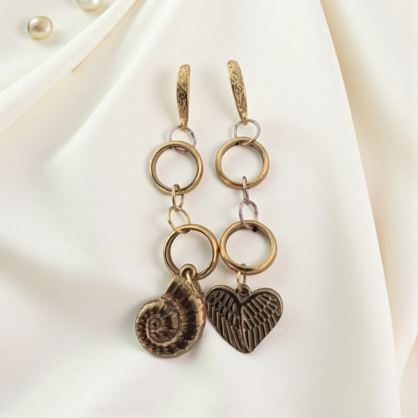 On trend mismatched earrings