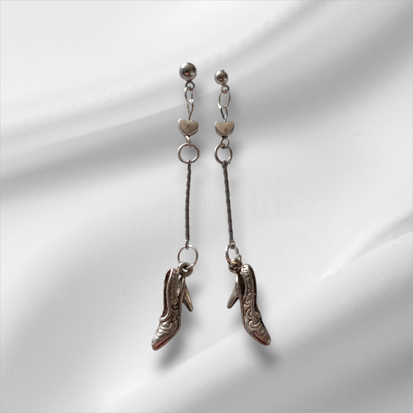 Shoe drop earrings