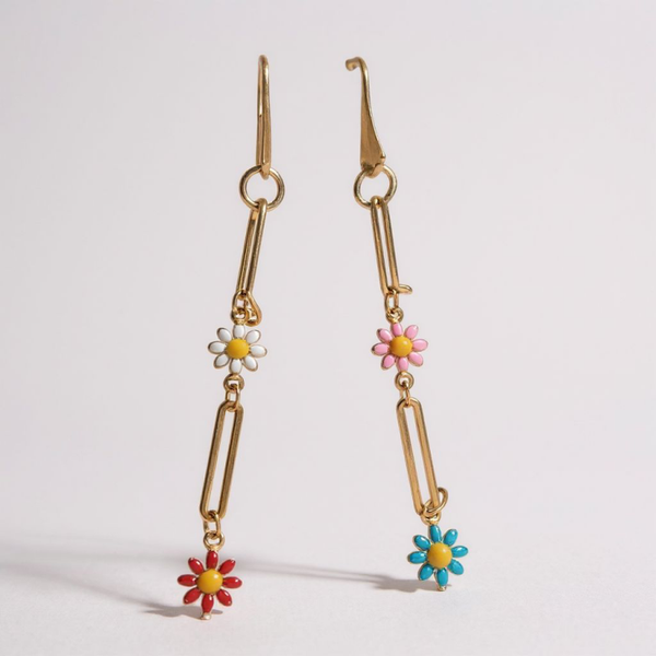 Daisy earrings