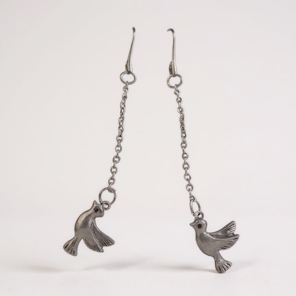 Birds earrings