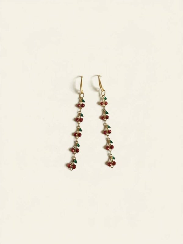 Cheeky cherry earrings