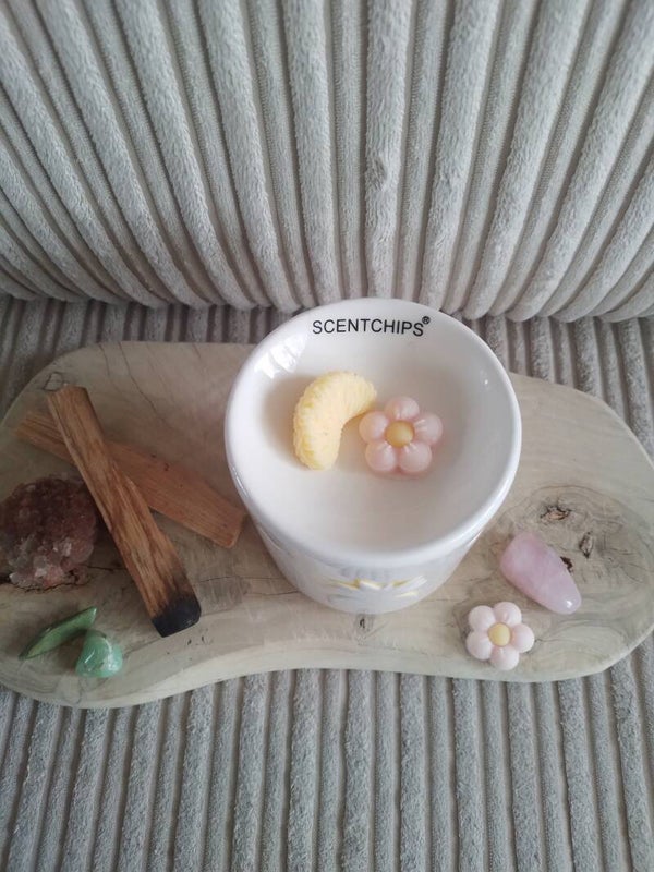 Witte Waxmelt Brander Ananas - Keramiek Design | YourCandle