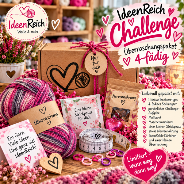 IdeenReich-Challenge Überraschungspaket-  4-fädig oder 6-fädig