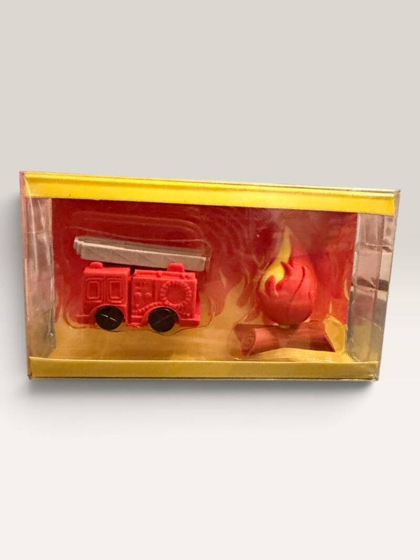 Radierer-Set „Feuerwehr“