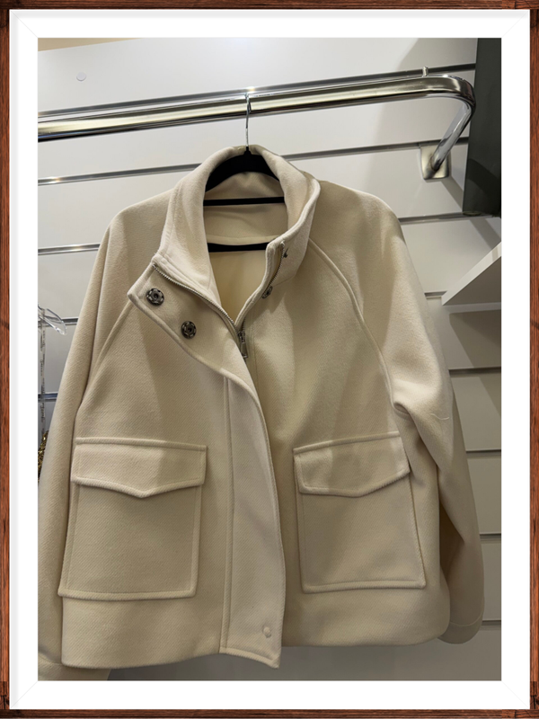 Giubbotto Bianco latte