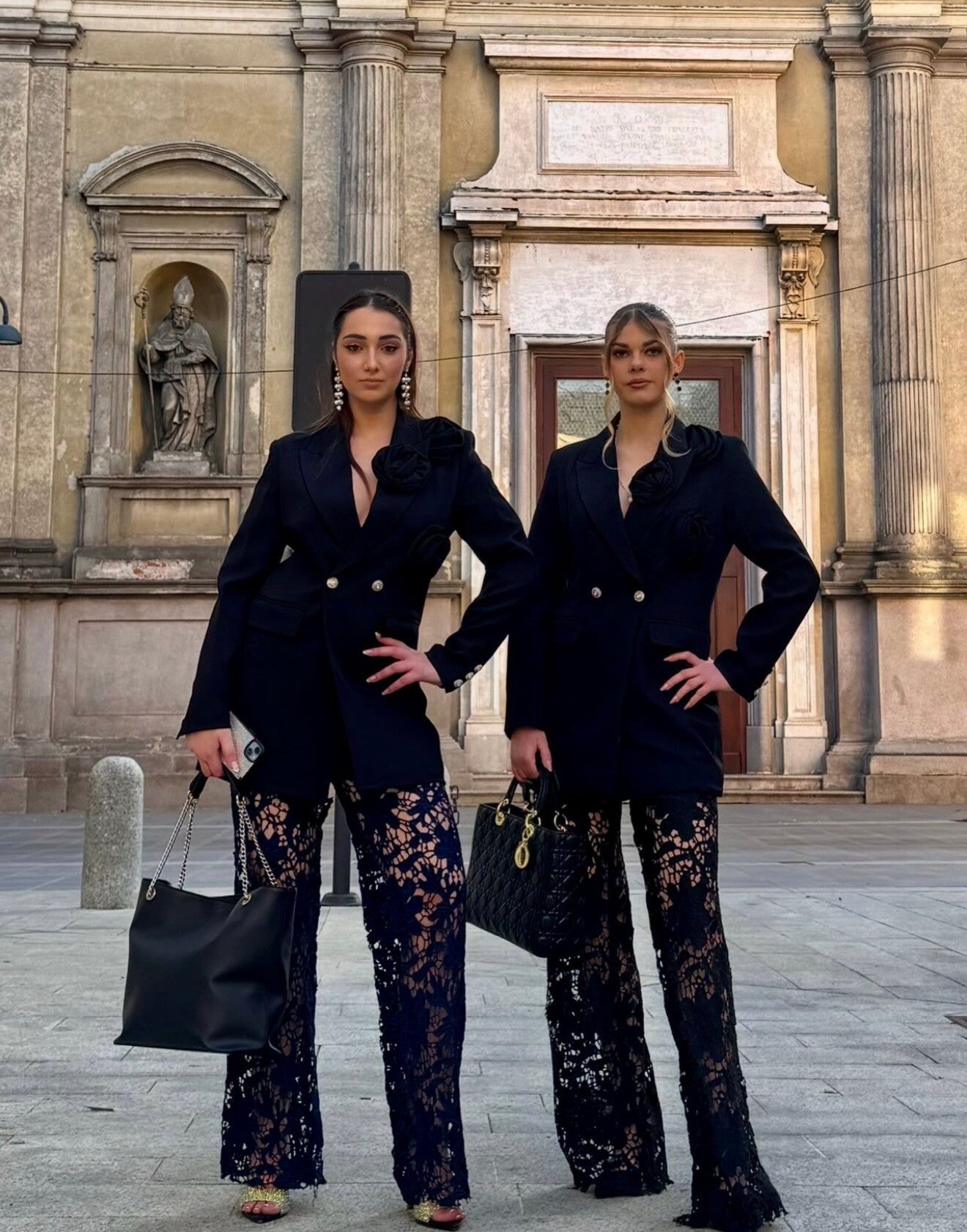 Blaizer elegante nero