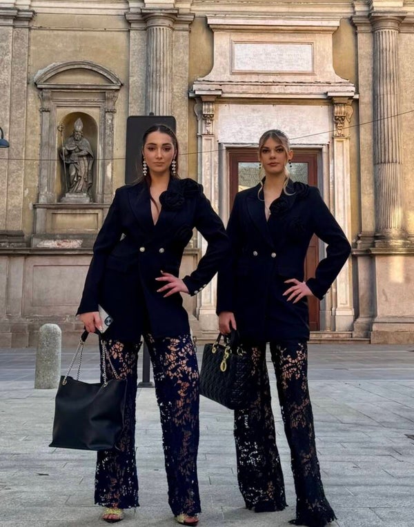 Blaizer elegante nero