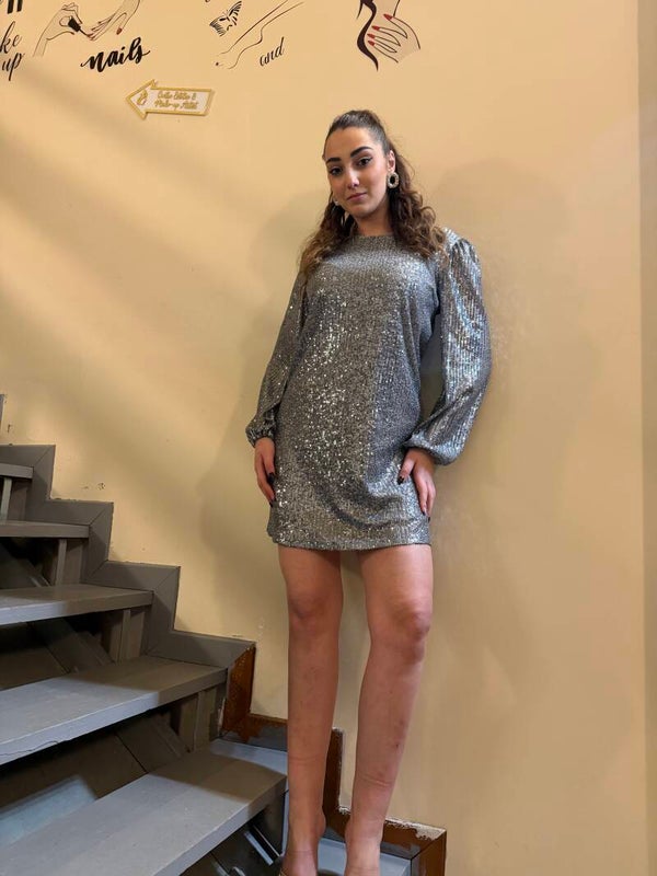 Brillantinato grigio