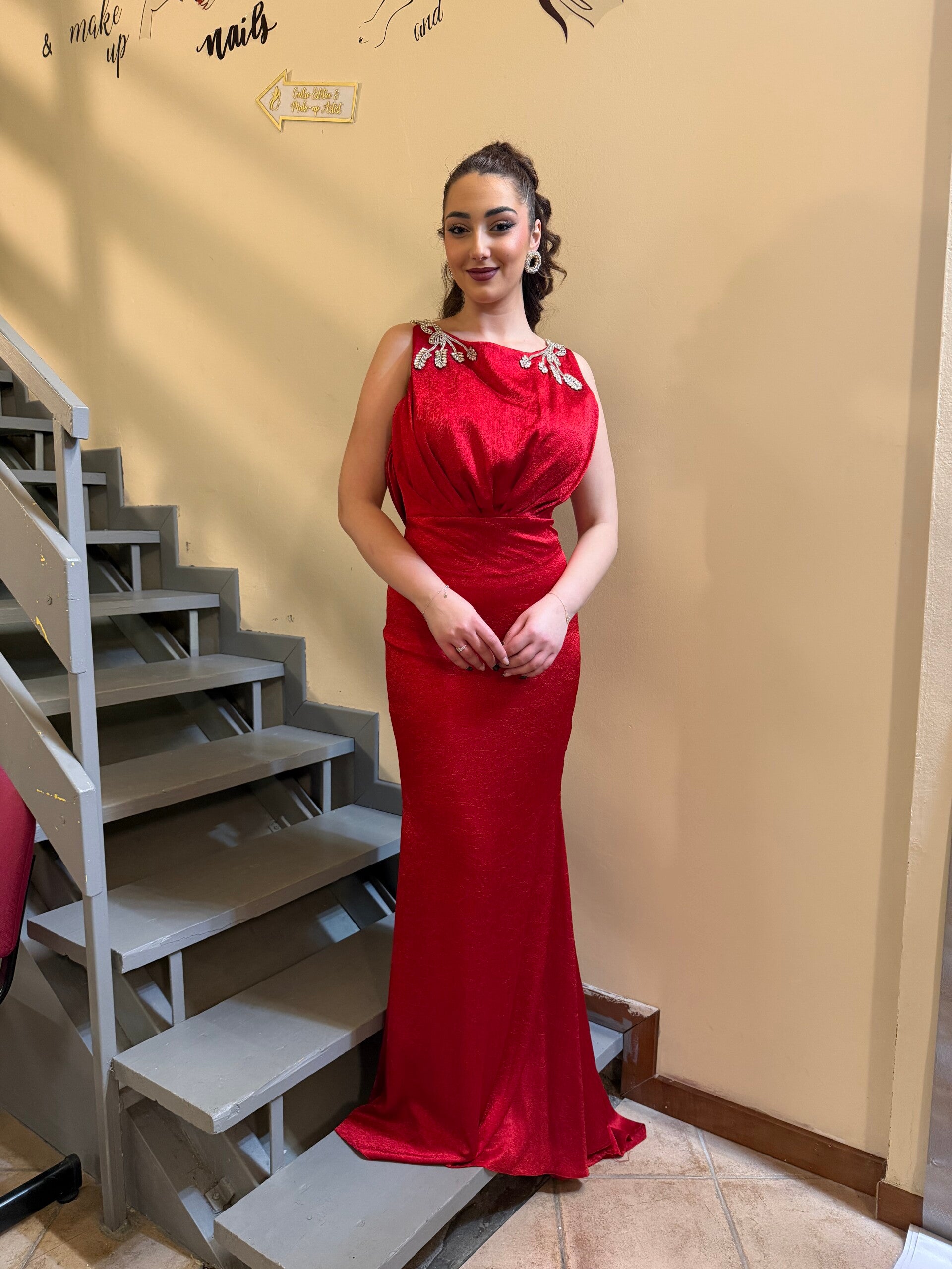 Abito Rosso Gioiello