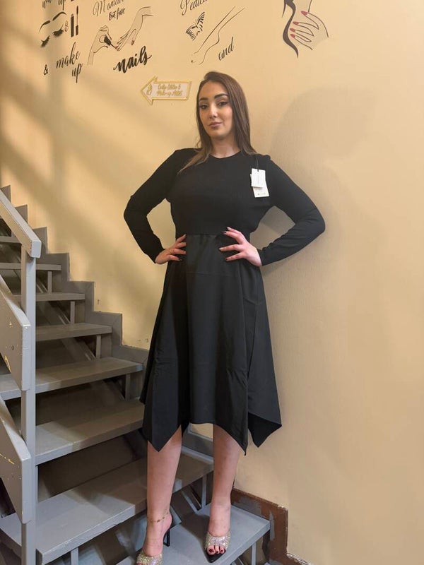 Vestito moderno nero