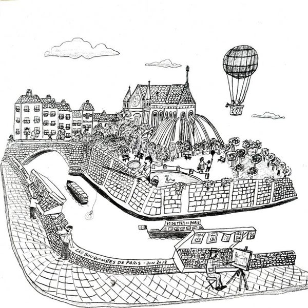 Paris - Les bouquinistes de la Seine