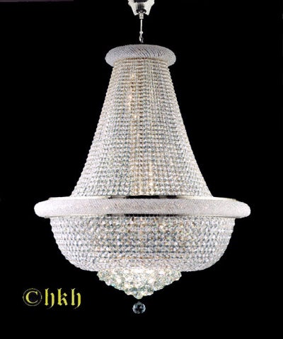 Nr 58 - Kroonluchter kristal Zakmodel met Swarovski-kristal No 1