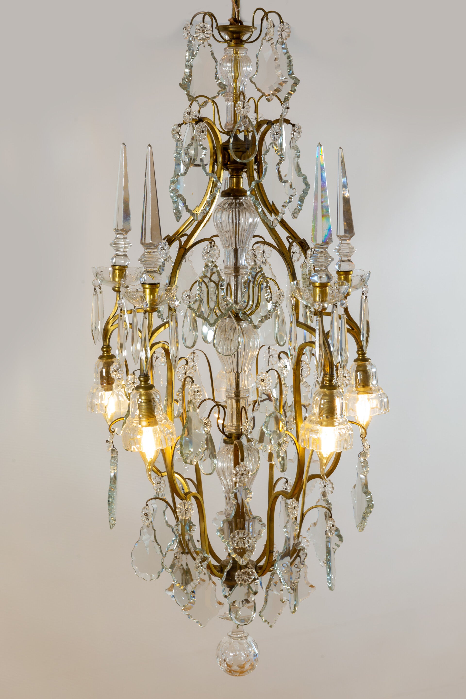 France Crystal Chandelier anno 1910