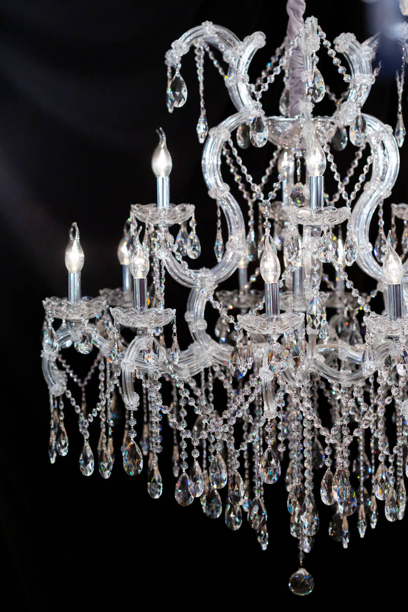 Nr 11 - Maria Theresia 18 arms kroonluchter Swarovski-kristal nr 4