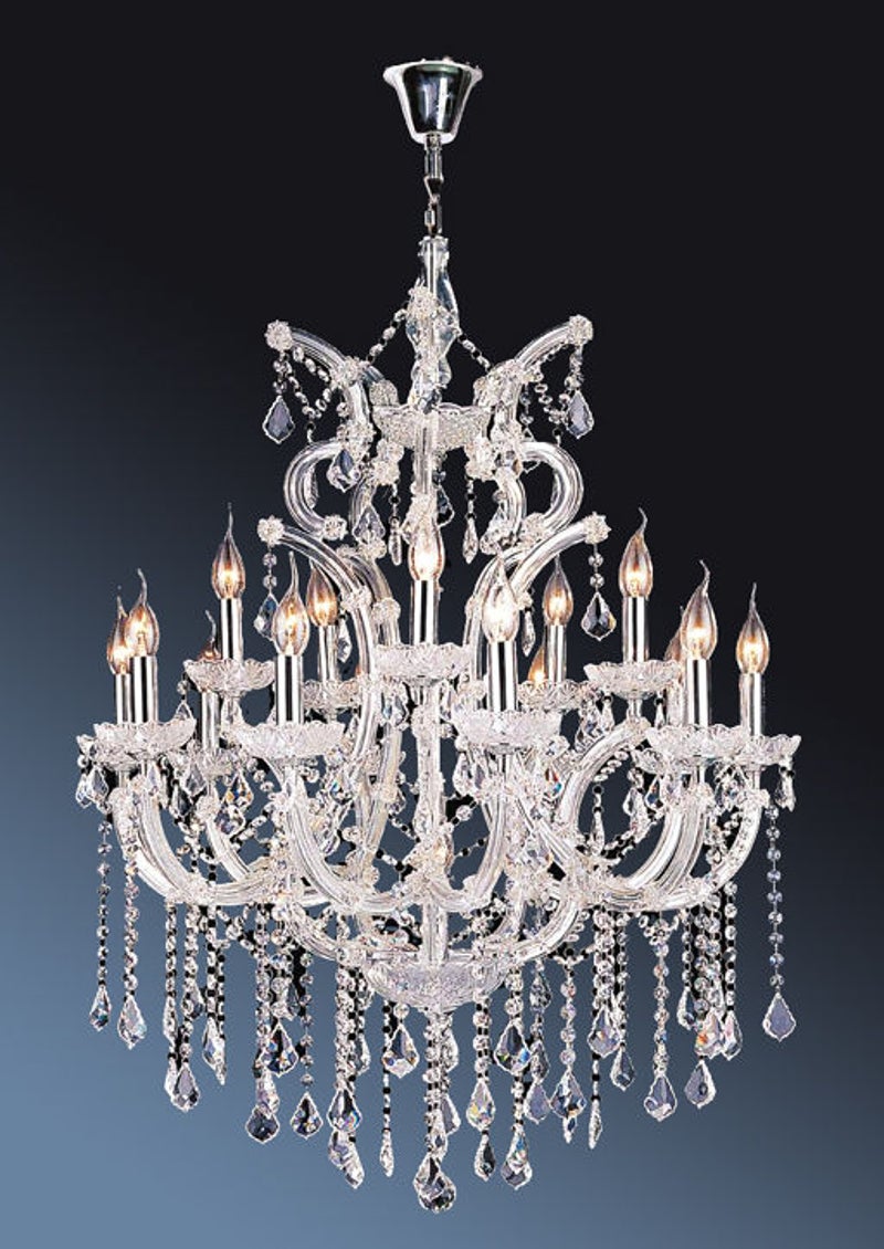 Nr 36 - Maria Theresia kroonluchter met  Swarovski-kristal No 2