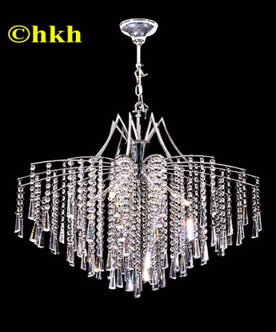 Nr 103 - Moderne Kroonluchter Spider met Swarovski kristal No 1