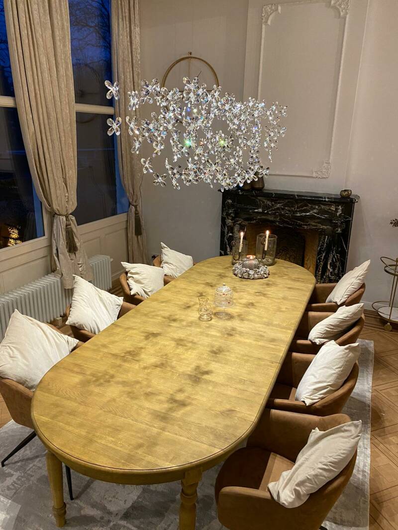 Nr A-23  Foating Butterfly Chandelier with Swarovski crystals  no-15