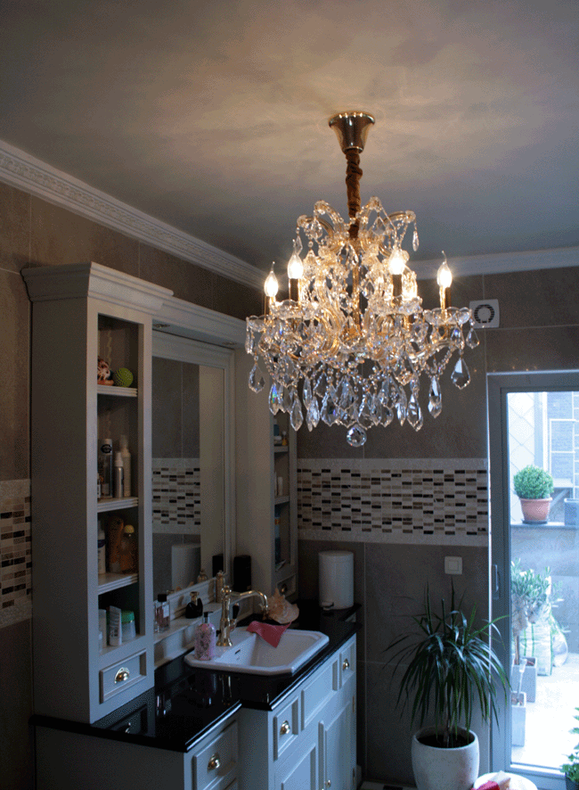 Nr 37 -  Maria Theresia 6 arms met Swarovski-kristal No 3