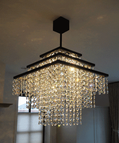 Nr 17 - Moderne  kroonluchter | Waterfall No 1