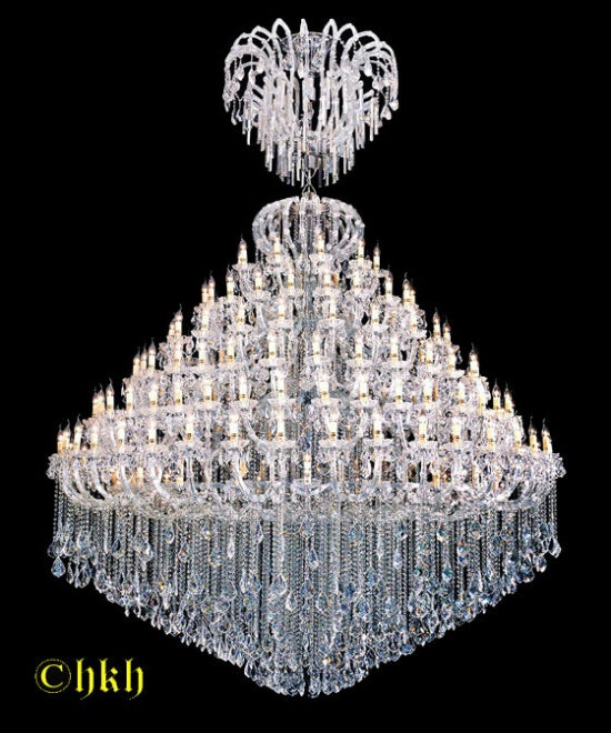 Nr 69 - Grote Maria Theresia 180 arms Kroonluchter dia 250 cm No 1