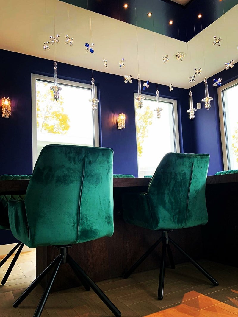 Nr A-23  Foating Butterfly Chandelier with Swarovski crystals  no-12