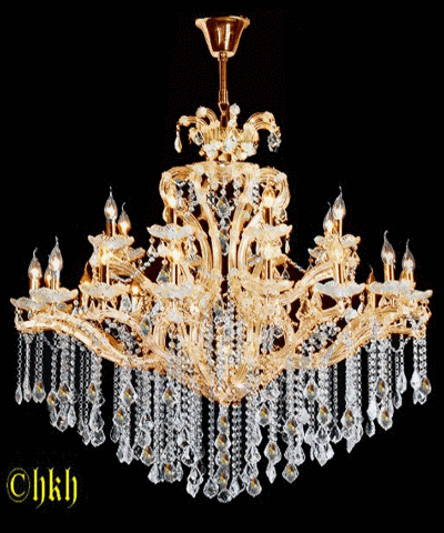 Nr 41- Grote Maria Theresia Kristallen kroonluchter met Swarovski kristal No 1