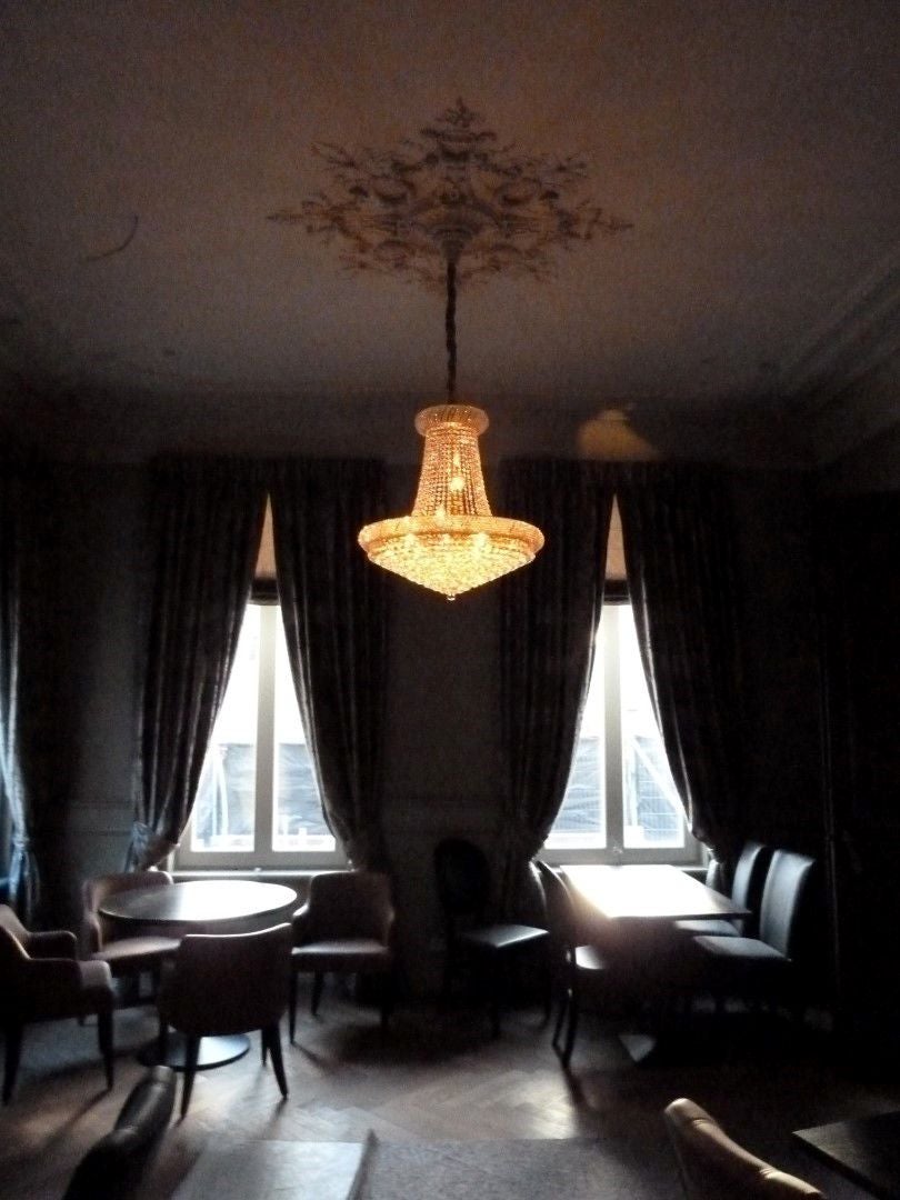 Kroonluchter kristal  Kleur Goud  Zakmodel met Swarovski-Crystal nr 2