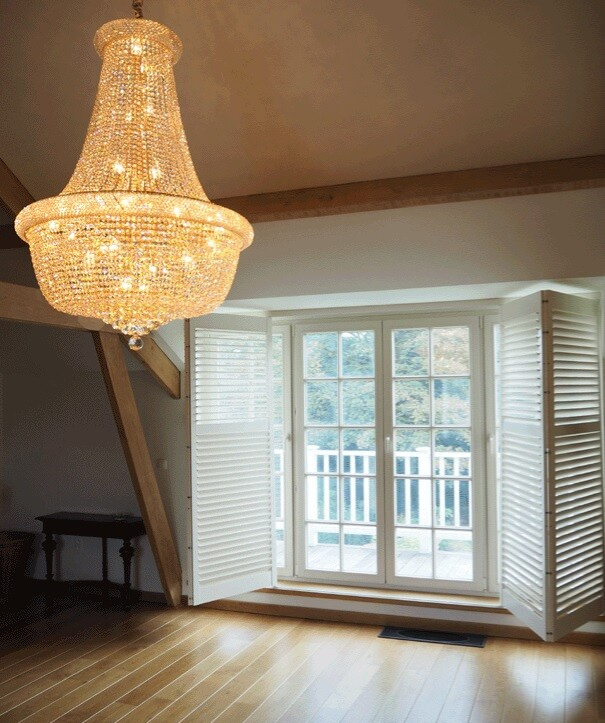 Nr 13 - Kroonluchter kristal Zakmodel met Swarovski-kristal No 1