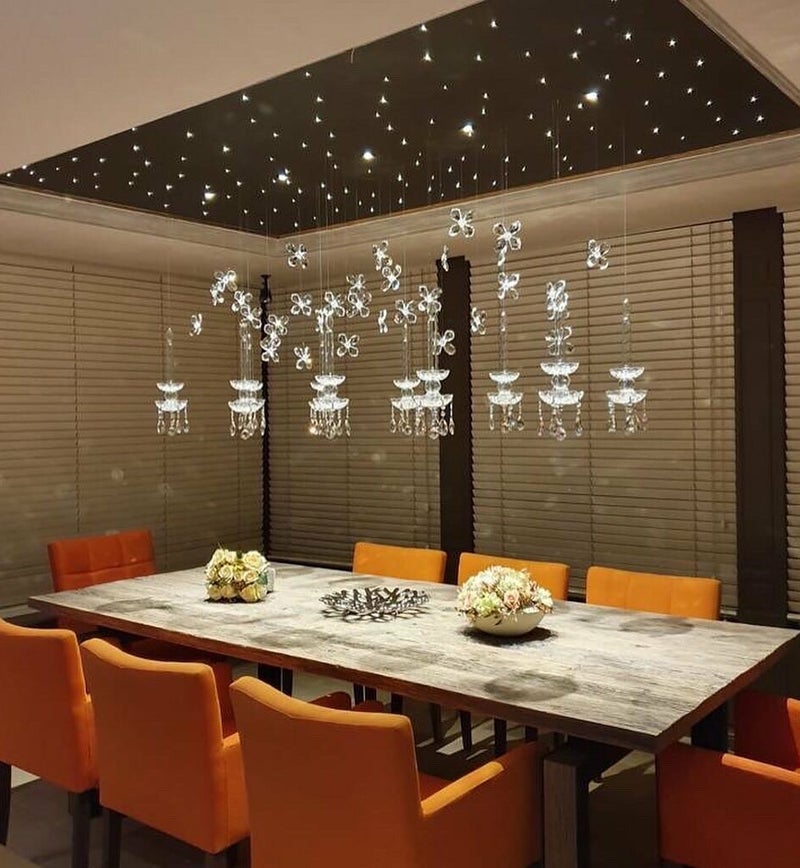 Nr A-23  Foating Butterfly Chandelier with Swarovski crystals  no-5