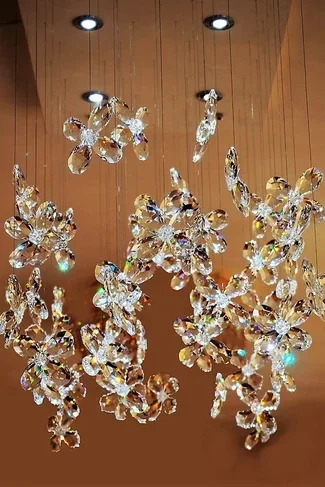 Floating Crystal Butterflies met Swarovski-Crystal