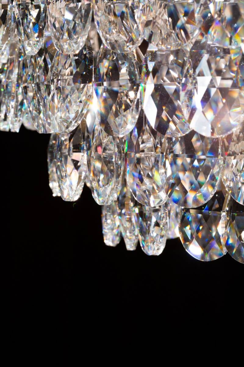 Nr B - 10   Kristallen Kroonluchter Ananas - Swarovski-Crystal No 4