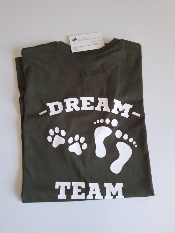 T-Shirt kaki DREAM TEAM