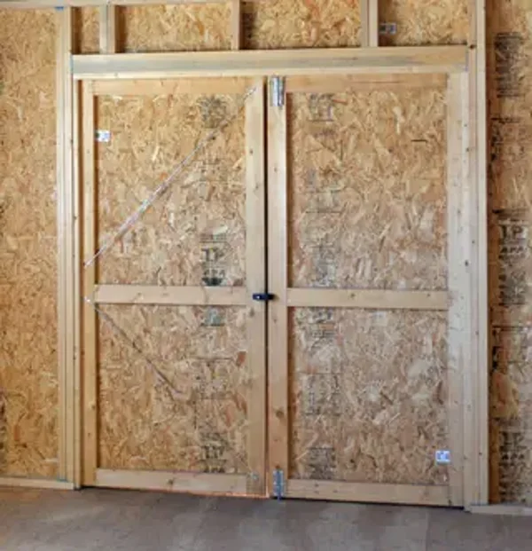 Metal Barn Door Braces