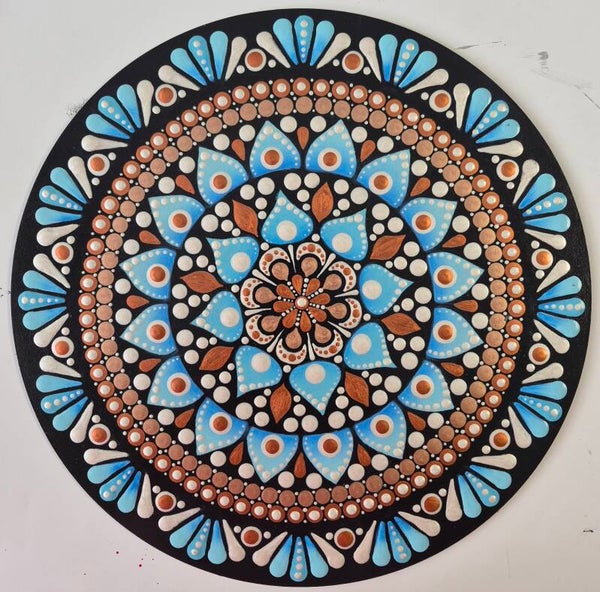 BLUE BEAUTY MANDALA #186 - EPACKET