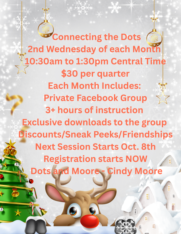 CONNECTING THE DOTS - PRIVATE GROUP - October, November and December