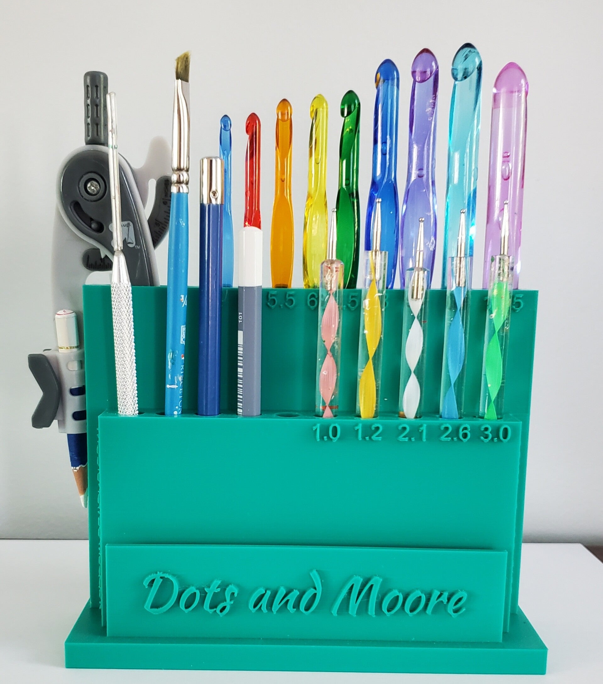 DOTTING TOOL HOLDER - Personalized Craft Organizer