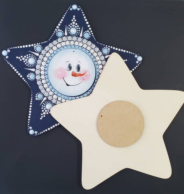 TWINKLING SNOWMAN BUNDLE - WOOD PIECES ONLY