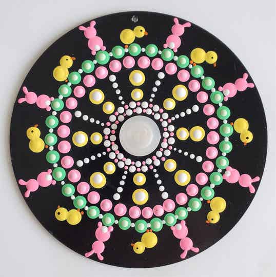 BUNNIES AND CHICKS ORNAMENT #91 - Epacket