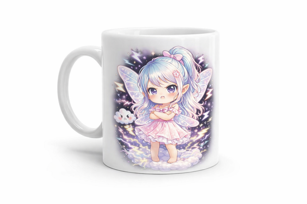 tasse fée en colère