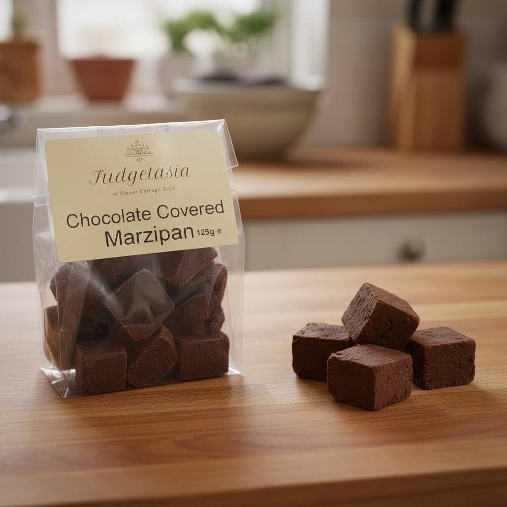 Chocolate Covered Marzipan Bag 125g
