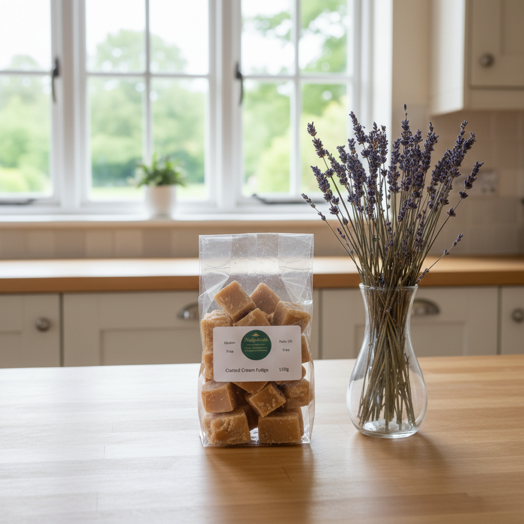 Clotted Cream Fudge Bag 150g
