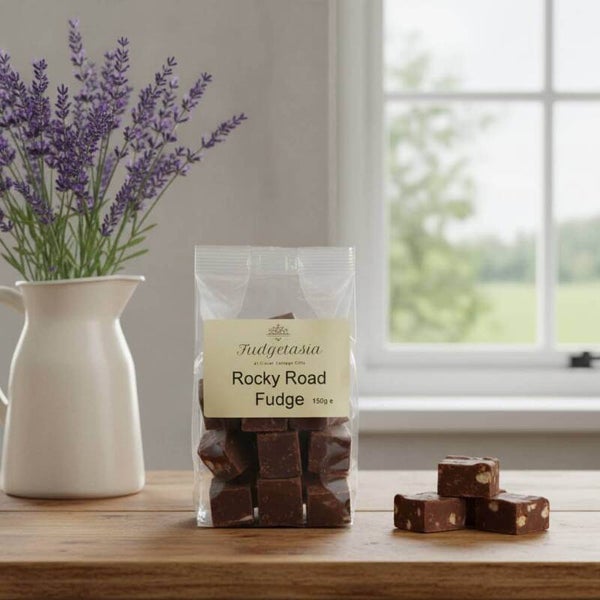 Rocky Road  Fudge 150g bag
