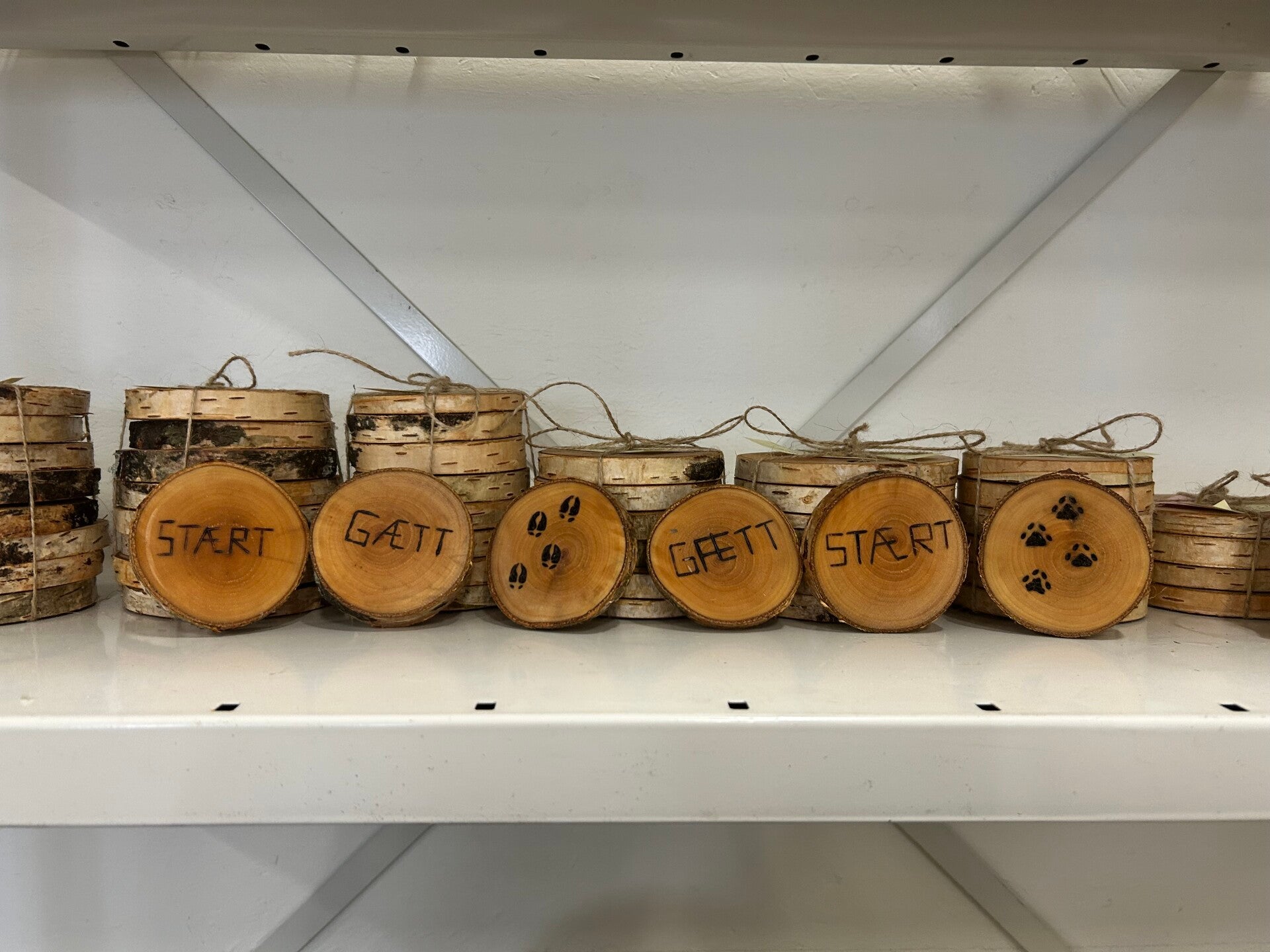 Bordbrikker 6pk små