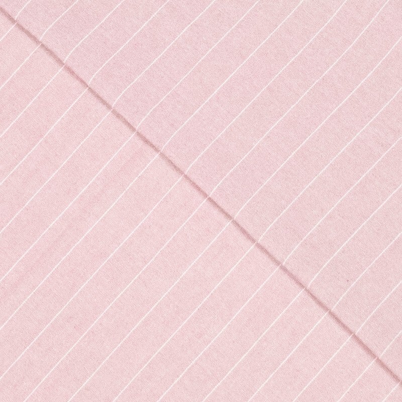 Linnenlook stripes pink