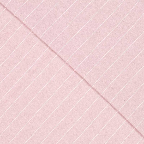 Linnenlook stripes pink